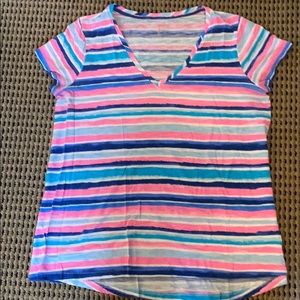 Lilly Pulitzer Etta V-Neck Tee